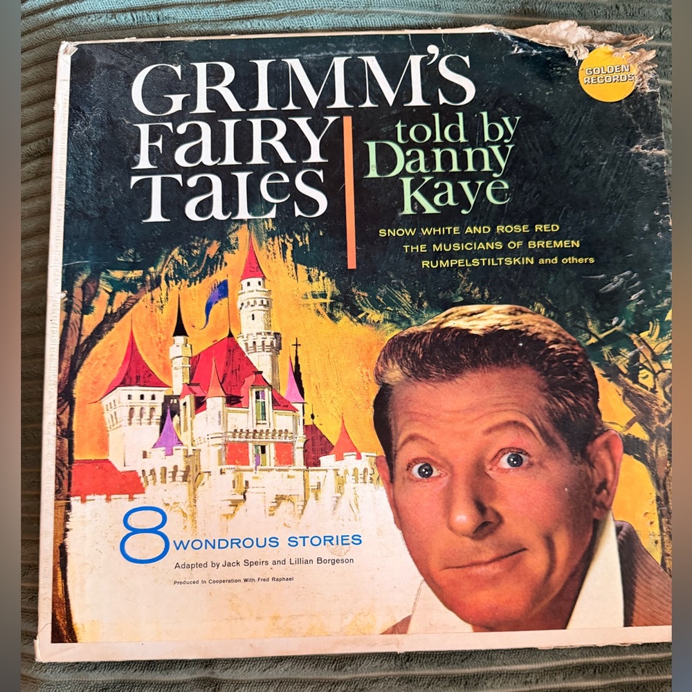 FLASH SALE UNTIL 8PM VINTAGE 1962 - Fairy Tales Book by Danny Kaye